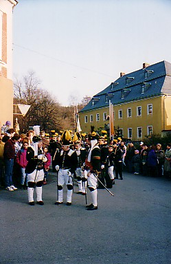 - Rathausplatz - Stellen der Parade