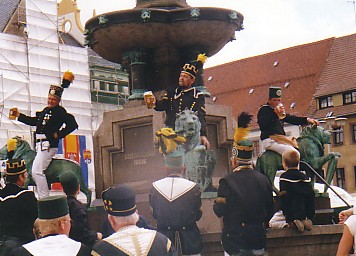 Bergmannstag in Freiberg 1999
