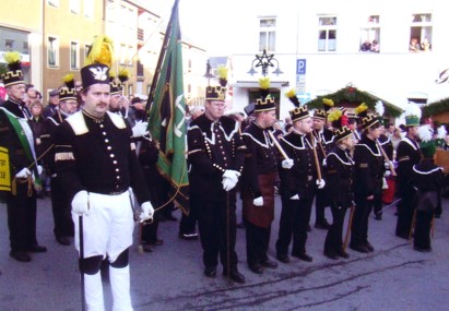 Gruppenfoto am Markt