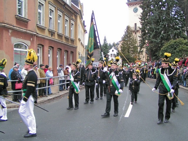 Fahnengruppe und Bergbrüderschaft Thum