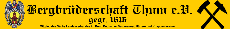 Logo Bergbrüderschaft Thum e.V.